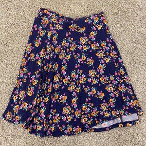 Floral Skater Skirt